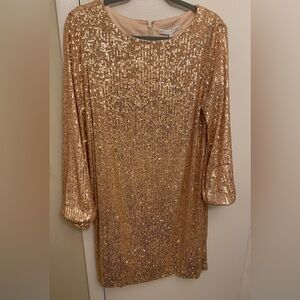 Preston and York sequin dress NWT 16